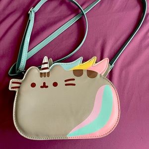 Pusheen cross body purse